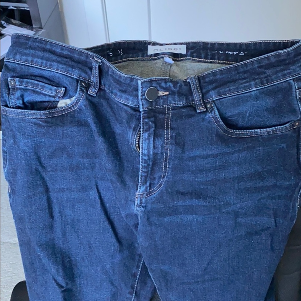 DL1961 dark wash jeans